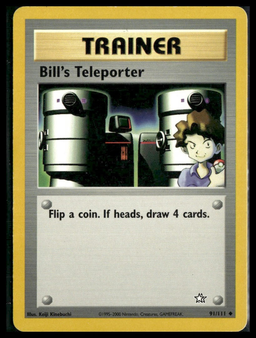 Bill's Teleporter #091/111 Neo Genesis LP