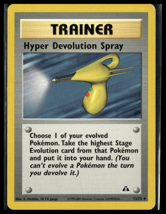 Hyper Devolution Spray #73/75 Neo Discovery LP