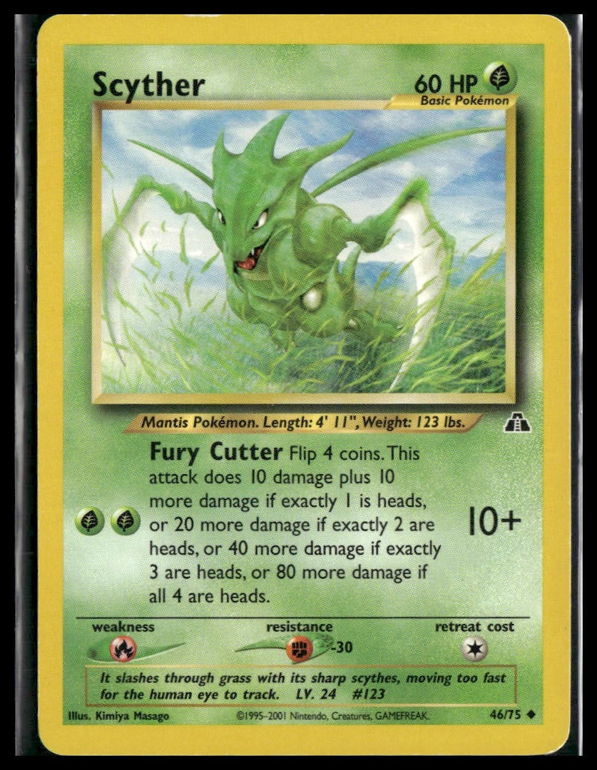 Scyther #46/75 Neo Discovery MP