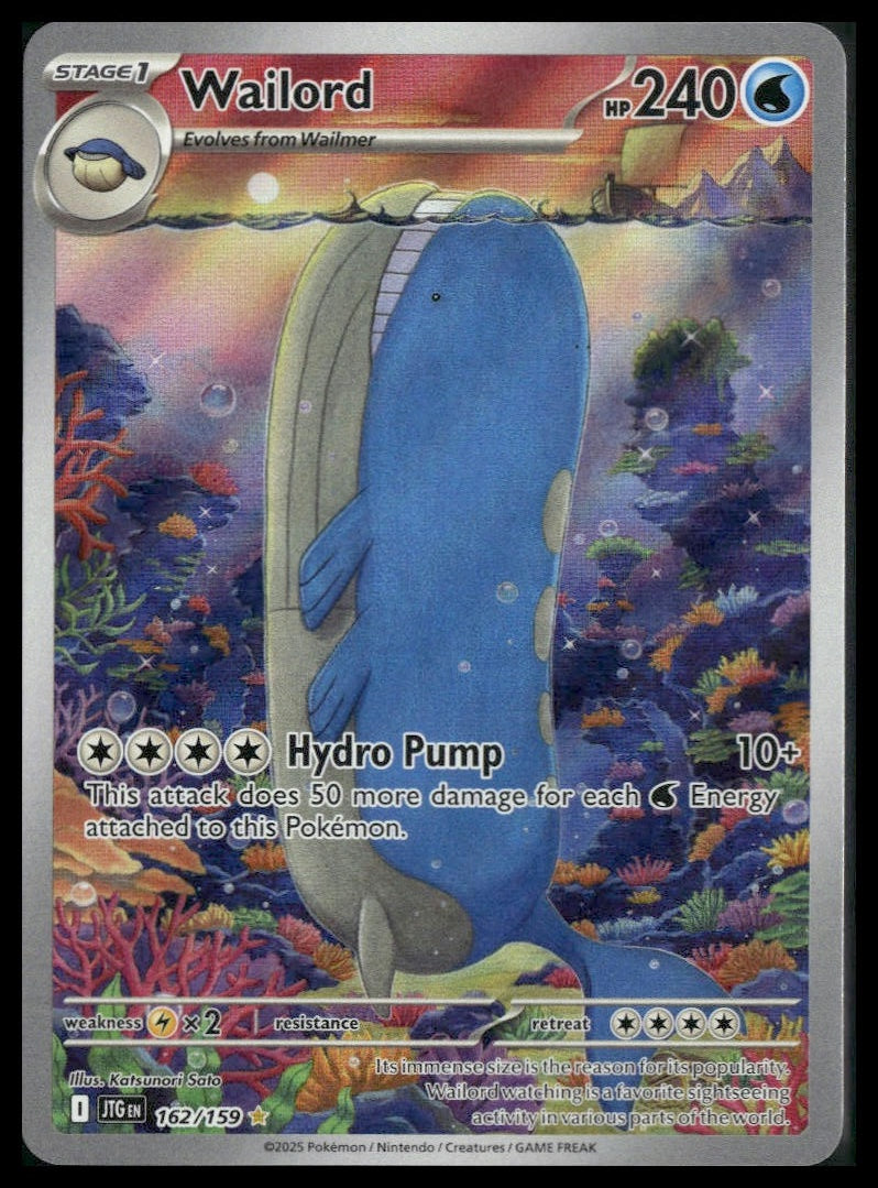 Wailord #162/159 Journey Together VLP