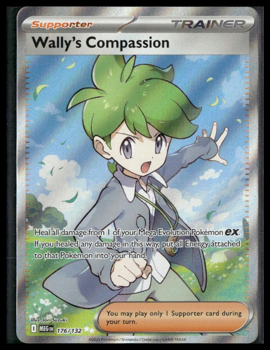 Wally's Compassion #176/132 Mega Evolution NM