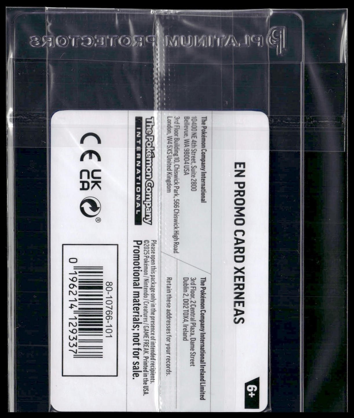 Xerneas #064/132 SEALED STAMP Mega Evolution Best Buy Promo NM