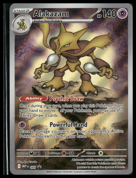 Alakazam #009 Mega Evolutions ETB Promo NM