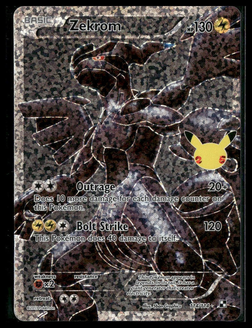 Zekrom #114/114 Celebrations: Classic Collection VLP