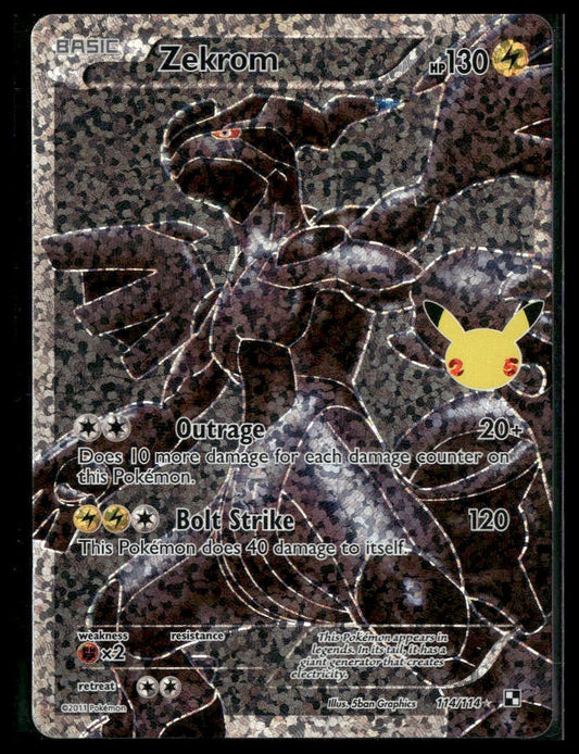 Zekrom #114/114 Celebrations: Classic Collection VLP