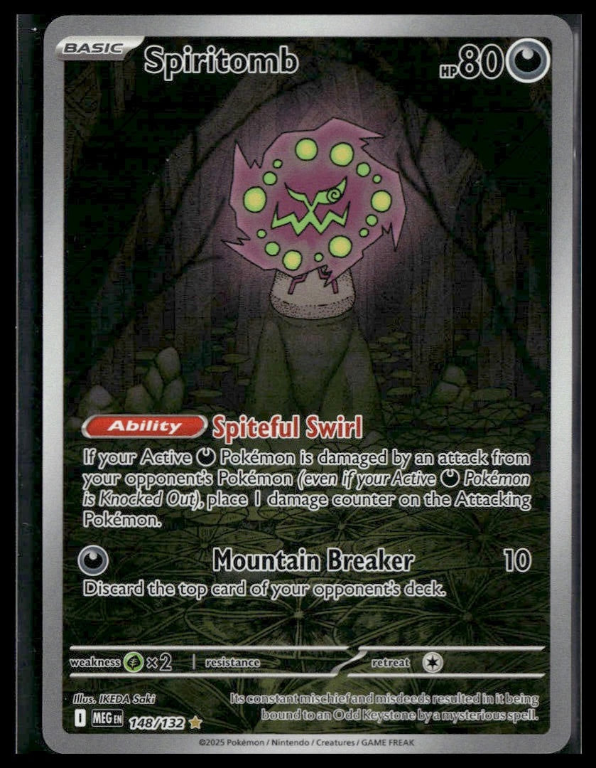 Spiritomb #148/132 Mega Evolution NM