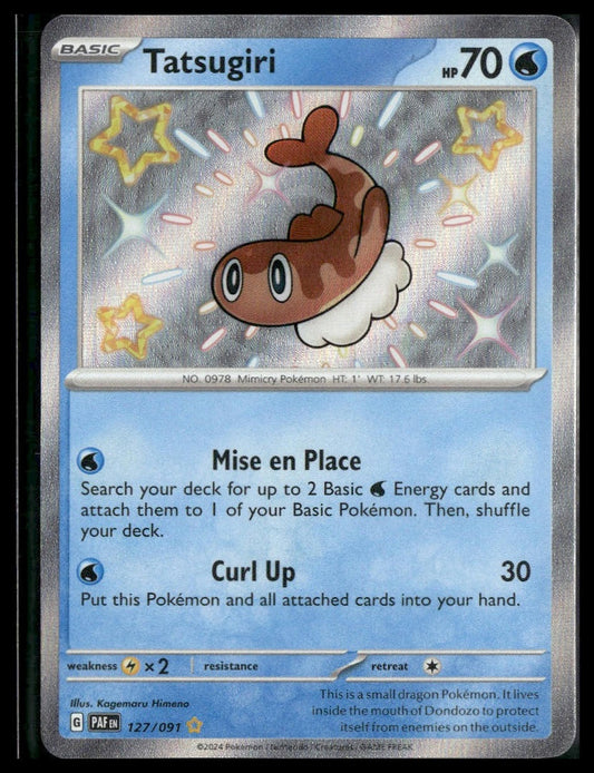 Tatsugiri #127/091 Paldean Fates NM