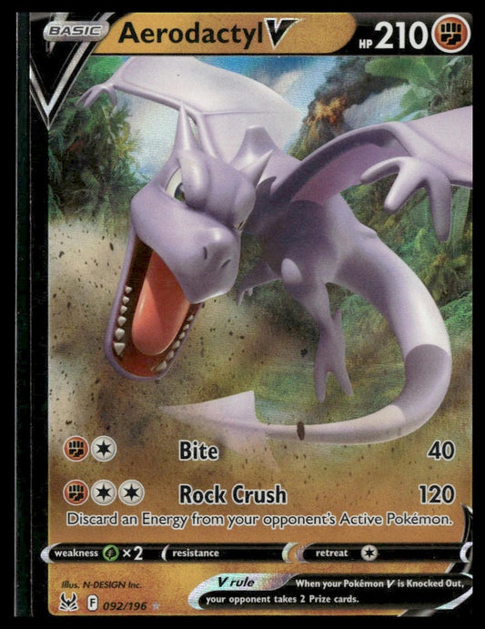 Aerodactyl V #092/196 Lost Origin NM