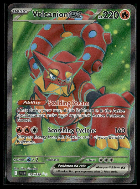 Volcanion ex #171/159 Journey Together NM