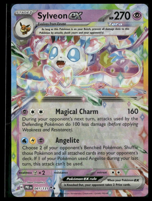 Sylveon ex #041/131 Prismatic Evolutions NM