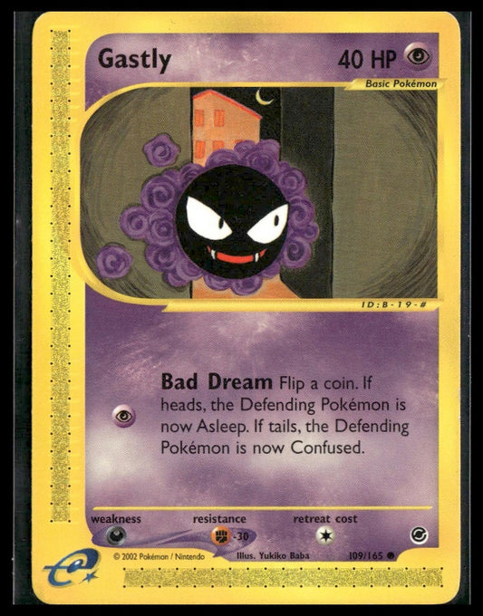 Gastly #109/165 Expedition LP