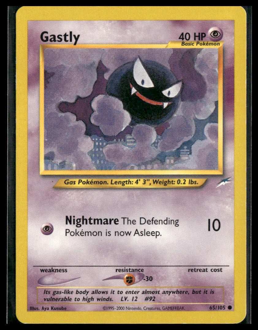 Gastly #065/105 Neo Destiny LP