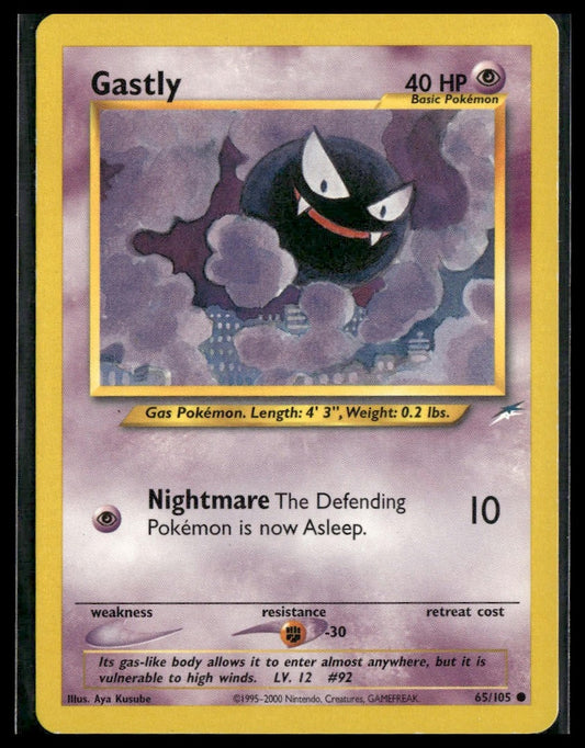 Gastly #065/105 Neo Destiny LP