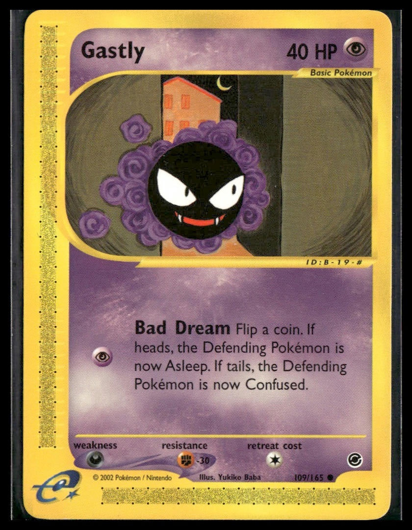 Gastly #109/165 Yukiko Baba Expedition LP