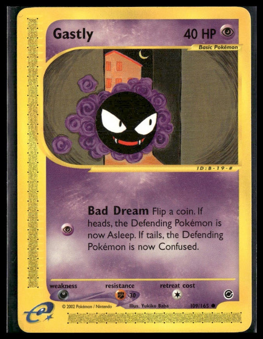 Gastly #109/165 Yukiko Baba Expedition MP
