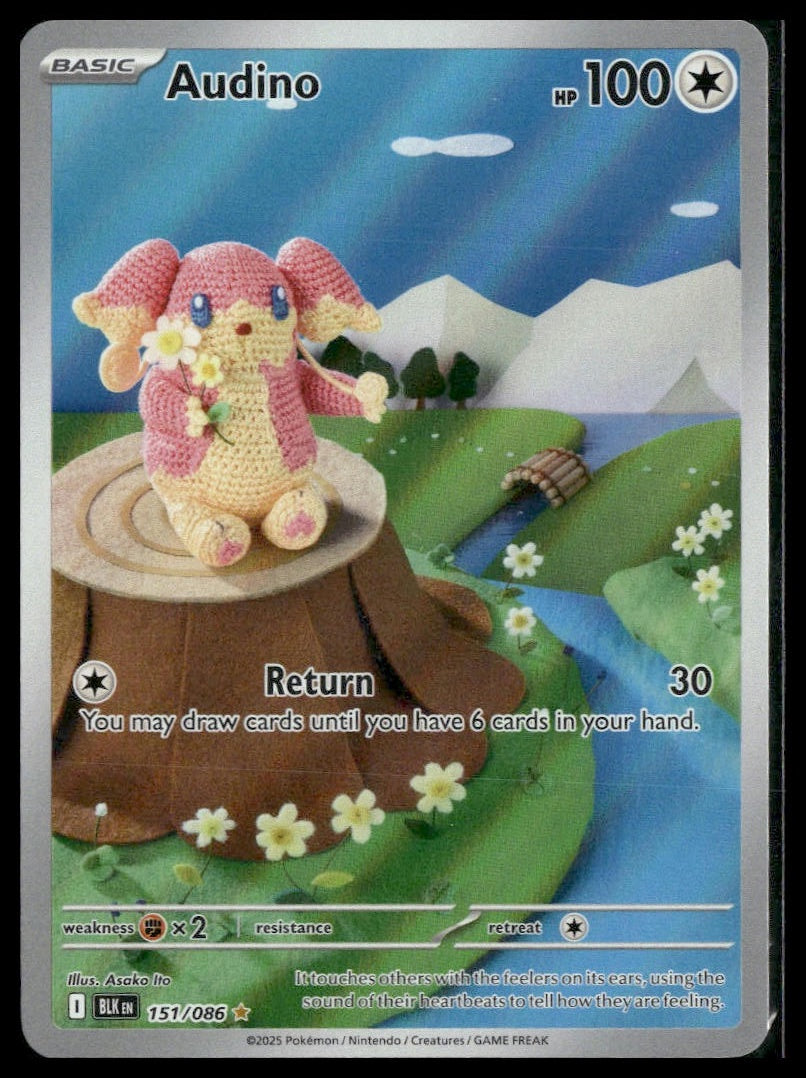 Audino #151/086 Asako Ito Black Bolt NM