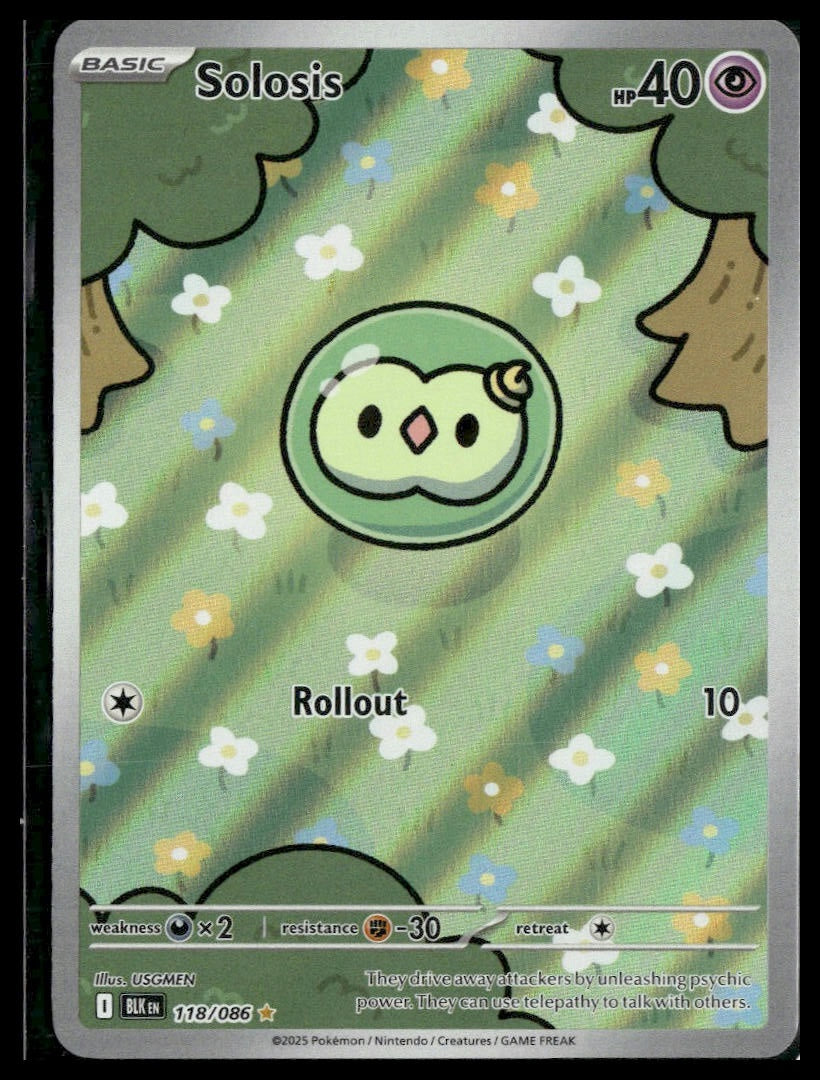 Solosis #118/086 Black Bolt NM