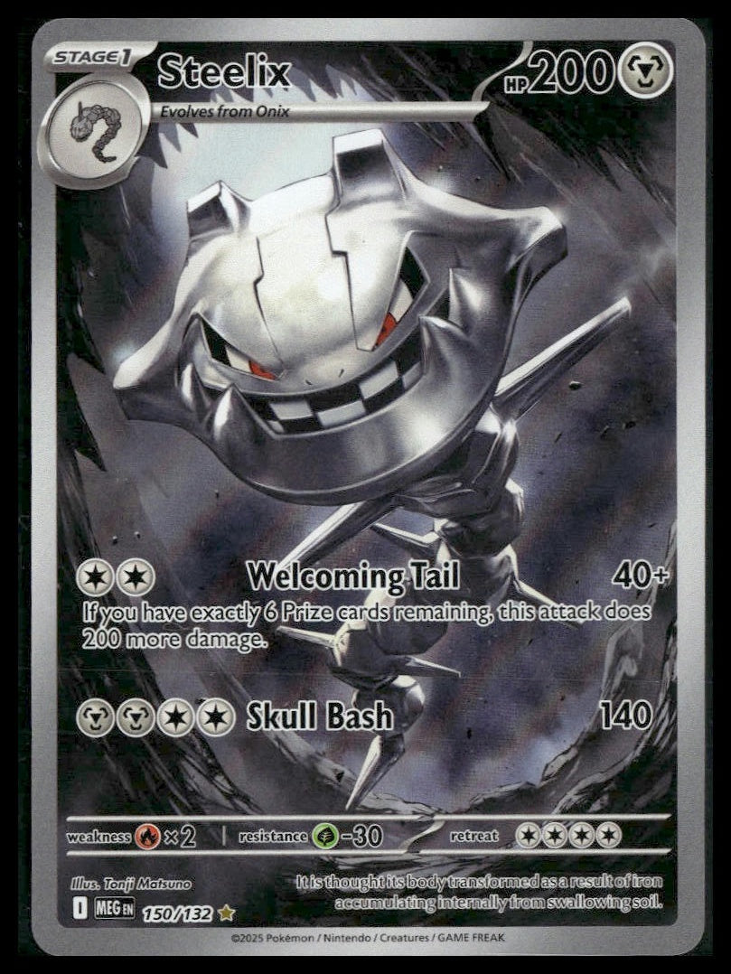 Steelix #150/132 Mega Evolution NM