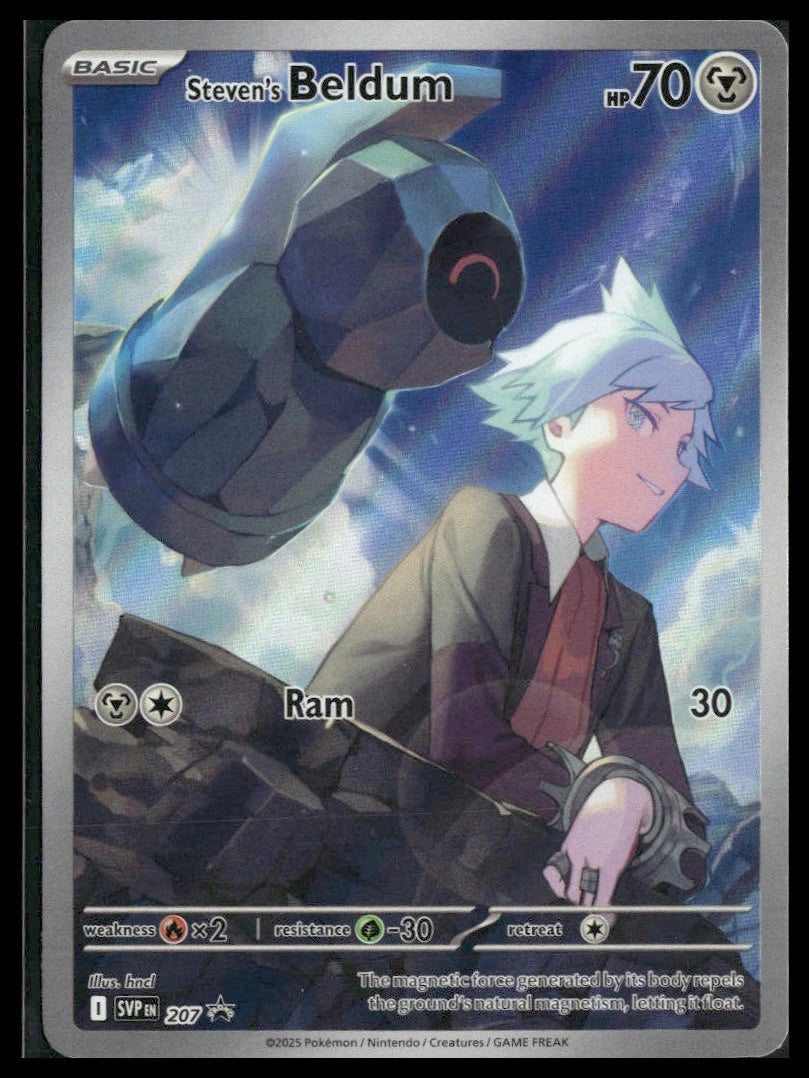 Steven's Beldum #207 Destined Rivals Promo NM