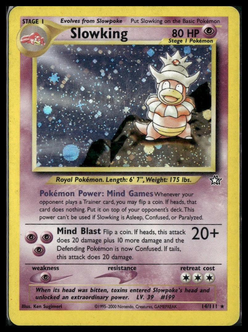 Slowking #014/111 Neo Genesis MP