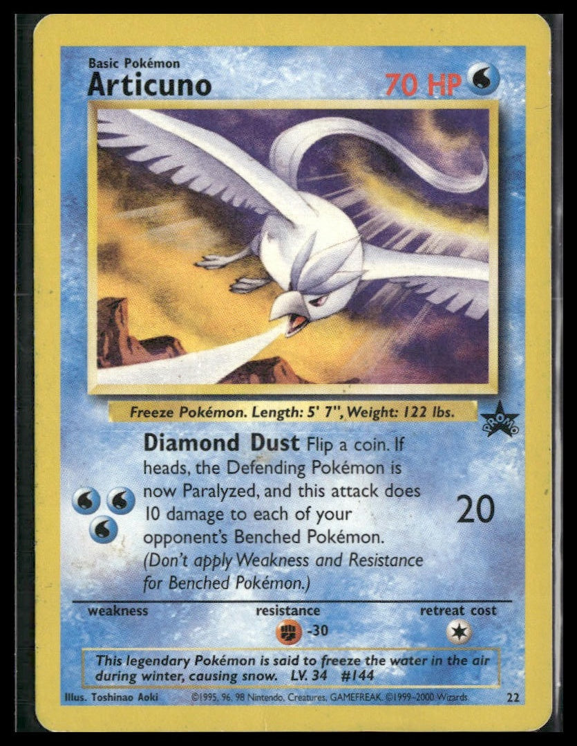 Articuno #22/53 WoTC Promo MP