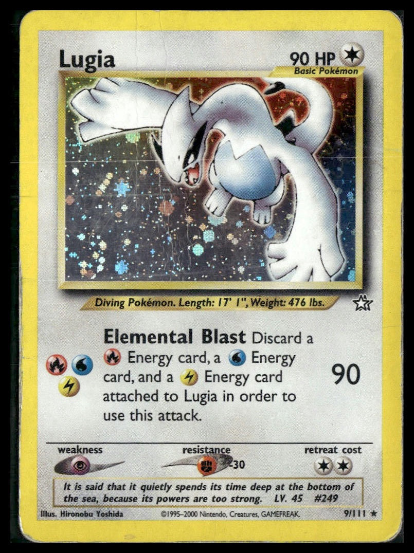 Lugia #009/111 Neo Genesis HP