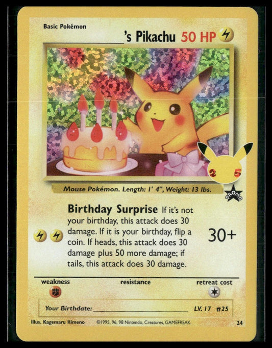 ______'s Pikachu #24/53 Celebrations: Classic Collection LP