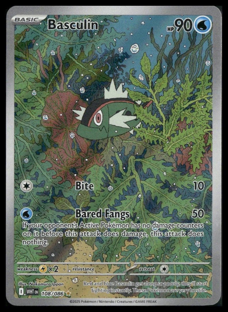 Basculin #108/086 White Flare NM