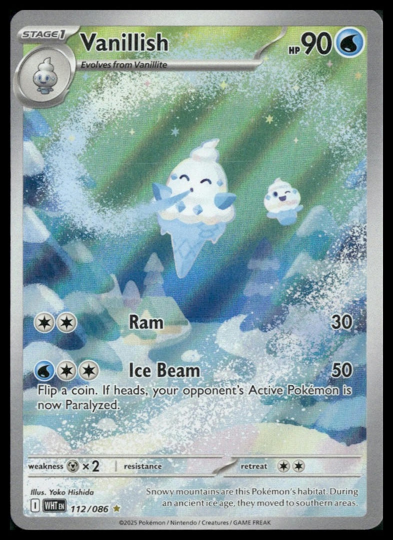 Vanillish #112/086 White Flare NM