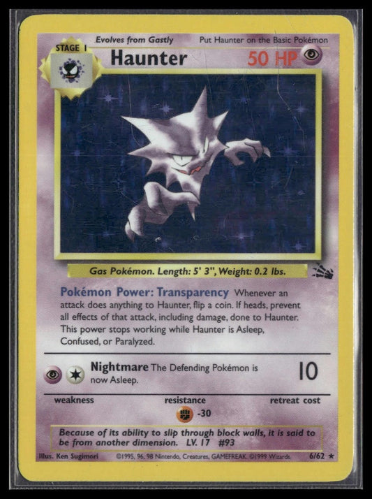 Haunter #06/62 Fossil MP