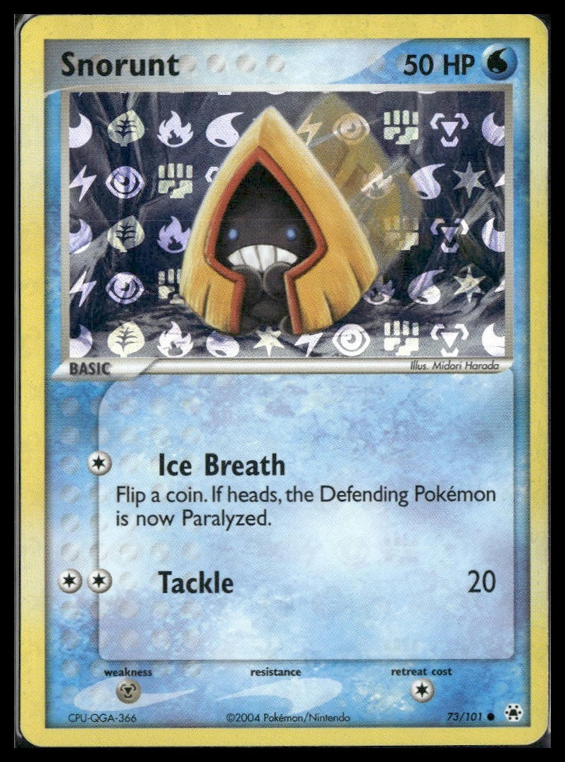 Snorunt #73/101 Reverse Holo Hidden Legends LP