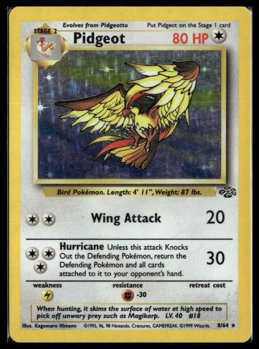 Pidgeot #08/64 Jungle MP