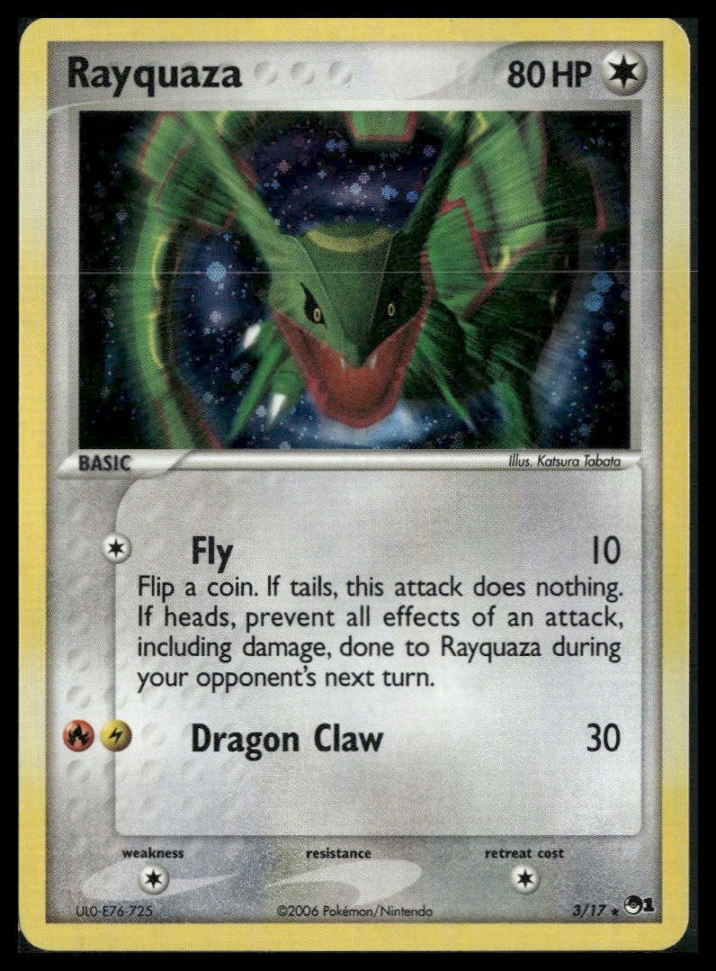 Rayquaza #003/017 POP Series 1 LP