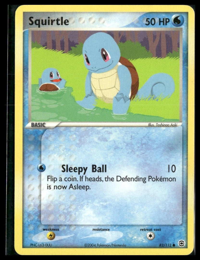 Squirtle #82/112 FireRed & LeafGreen LP