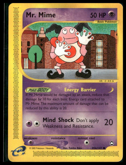Mr. Mime #095b/147 Aquapolis LP