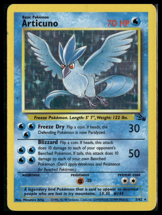 Articuno #02/62 Fossil MP
