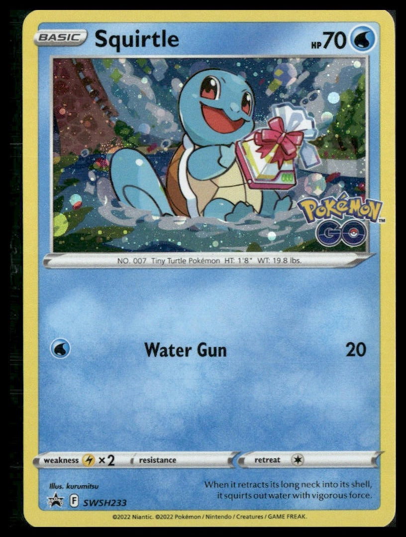 Squirtle #SWSH233 Pokémon Go Promo VLP