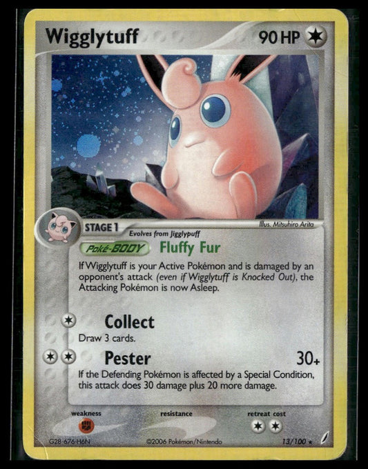 Wigglytuff #13/100 Crystal Guardians HP