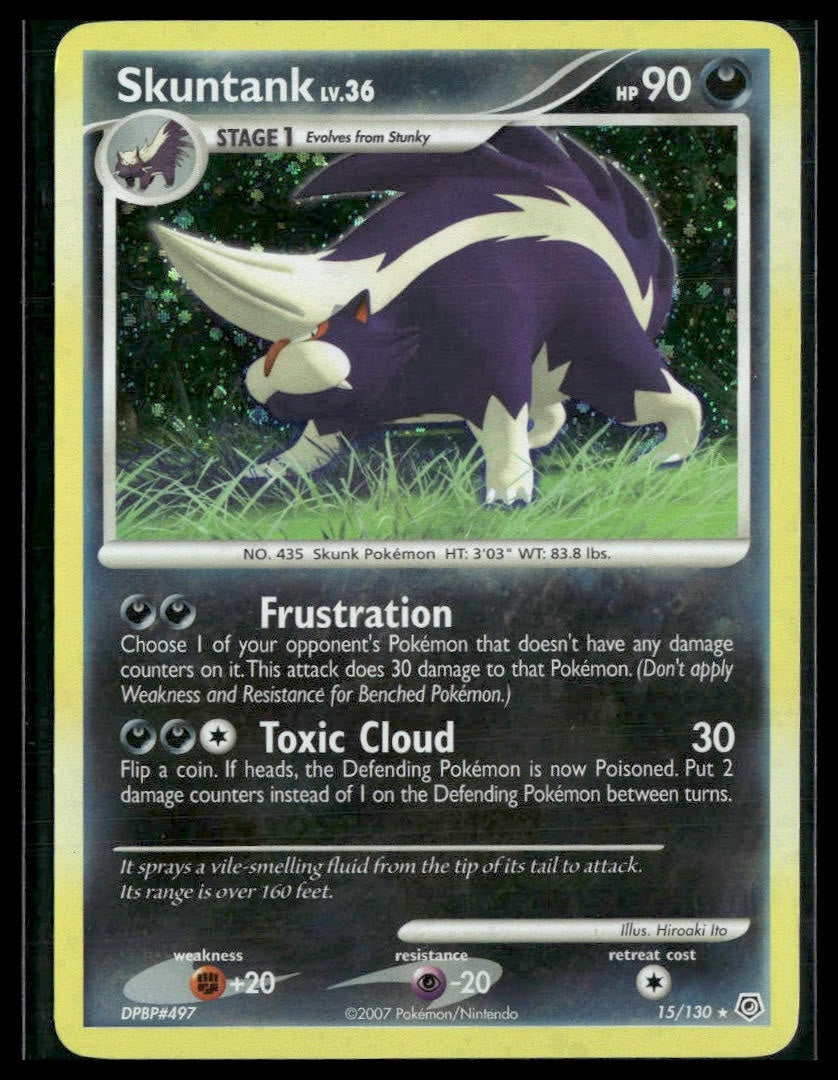 Skuntank #15/130 Diamond and Pearl MP