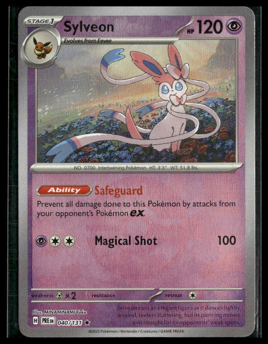 Sylveon (Poke Ball) #40/131 Prismatic Evolutions NM