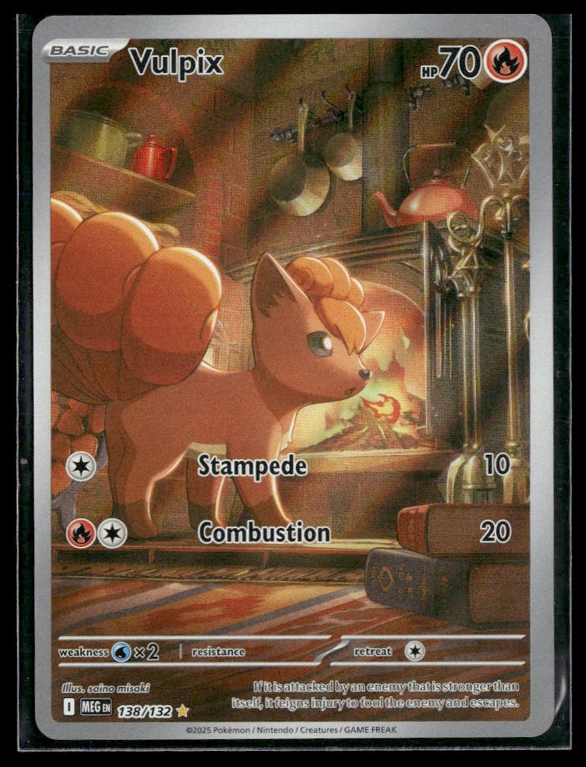 Vulpix #138/132 Mega Evolution NM