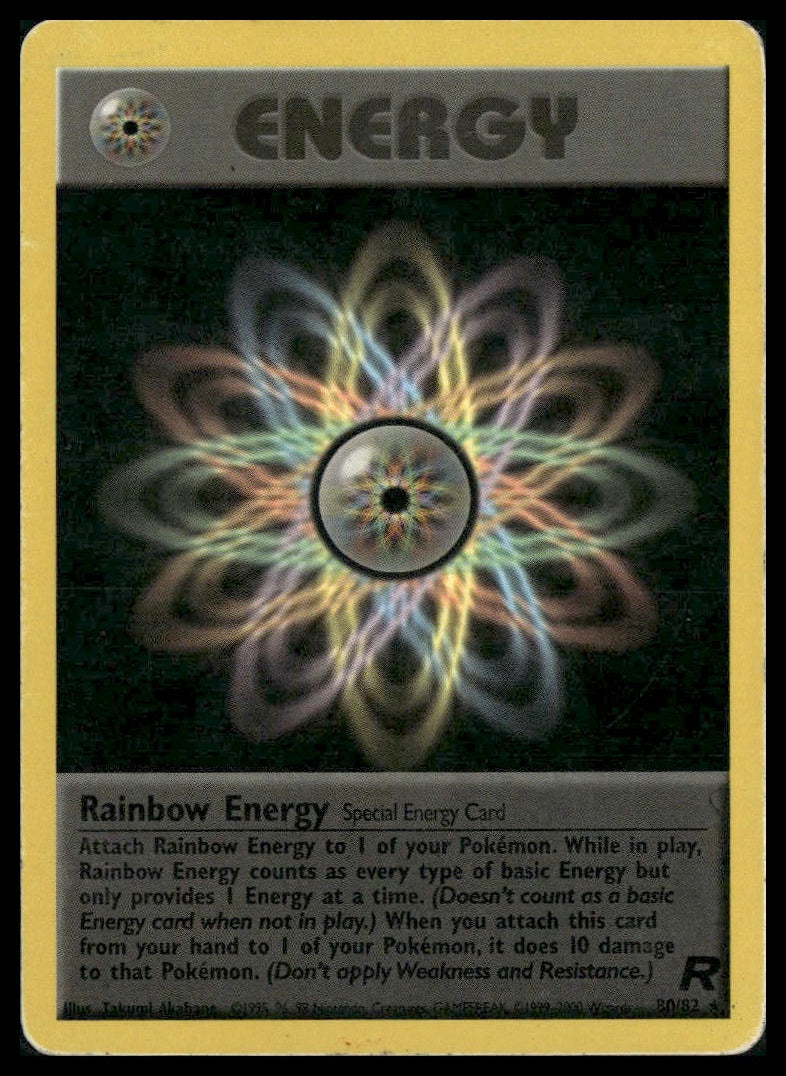 Rainbow Energy #80/82 Team Rocket HP