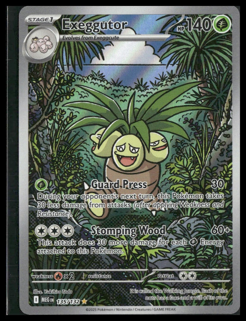 Exeggutor #135/132 Mega Evolution NM