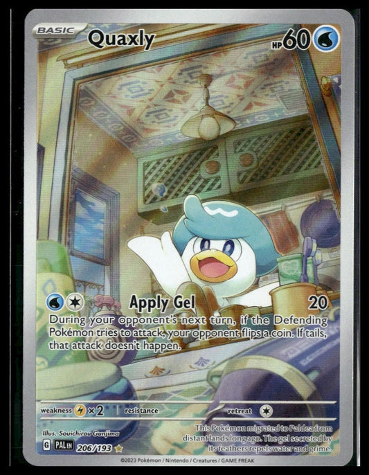 Quaxly #206/193 Paldea Evolved NM