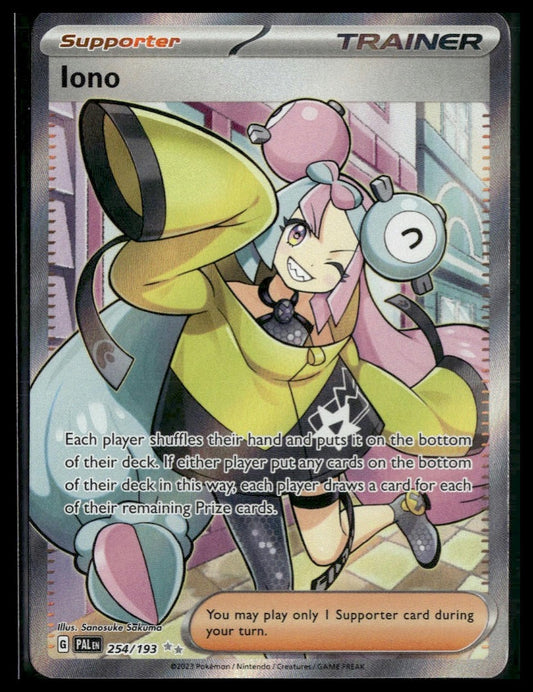 Iono #254/193 Paldea Evolved NM