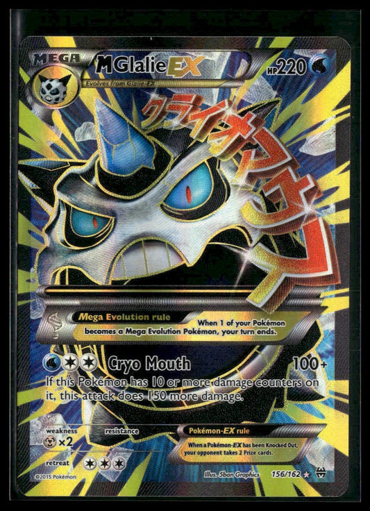 M Glalie EX (Full Art) #156/162 XY - BREAKthrough VLP