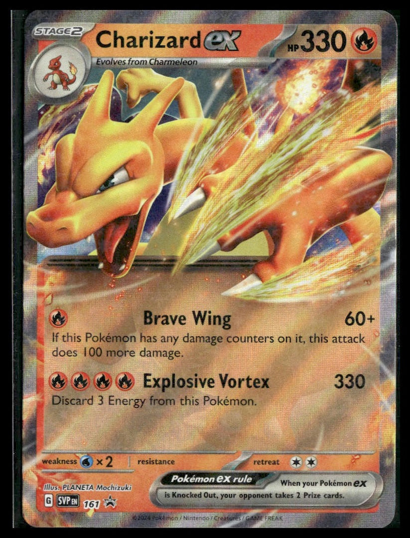 Charizard ex #161 Scarlet & Violet Promo Cards LP