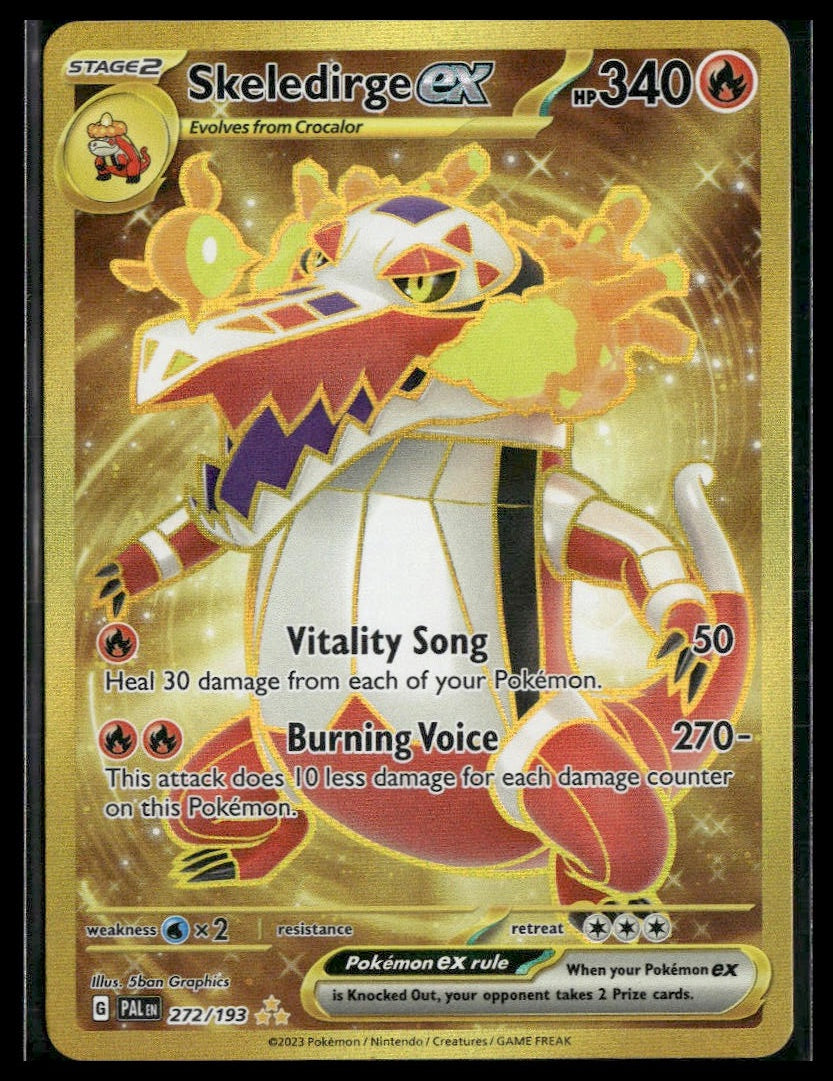 Skeledirge ex #272/193 Paldea Evolved NM