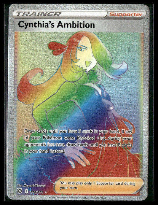 Cynthia's Ambition (Secret) #178/172 Brilliant Stars NM