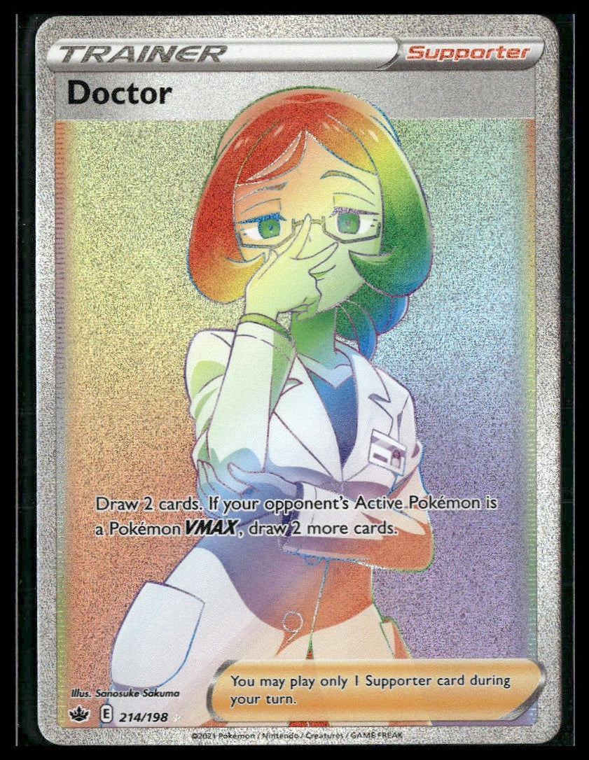 Doctor (Secret) #214/198 Chilling Reign NM
